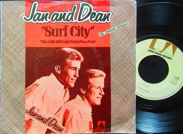 画像1: ジャン＆ディーン/EU盤★JAN & DEAN-『浜辺の恋人/SURF CITY』  (1)