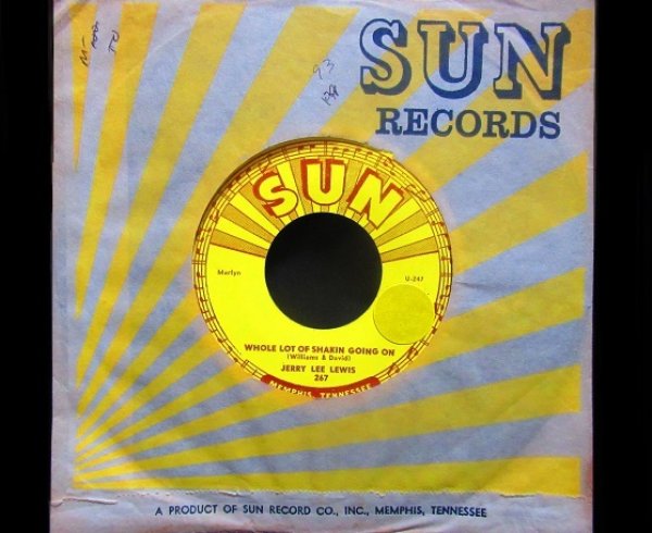 画像1: ジェリー・リー・ルイスUS原盤★JERRY LEE LEWIS-『WHOLE LOTTA SHAKIN' GOING ON』 (1)