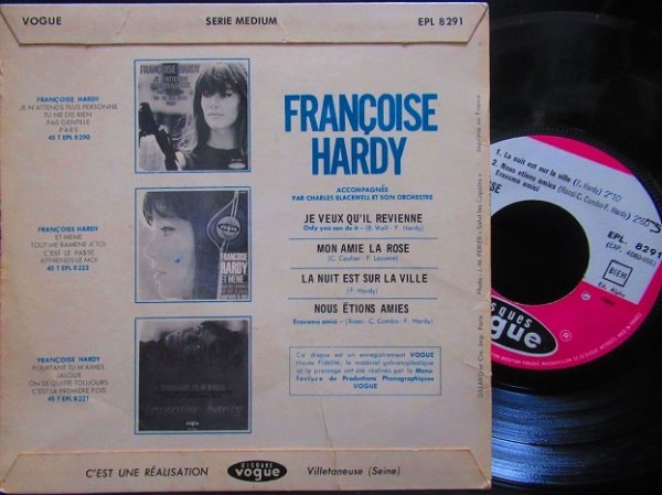 画像2: フランソワーズ・アルディ/France原盤★Francoise Hardy (2)