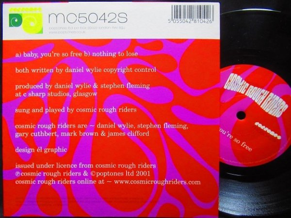 画像2: コズミック・ラフ・ライダーズ/UK原盤★Cosmic Rough Riders-『BABY YOU'RE SO FREE』 (2)