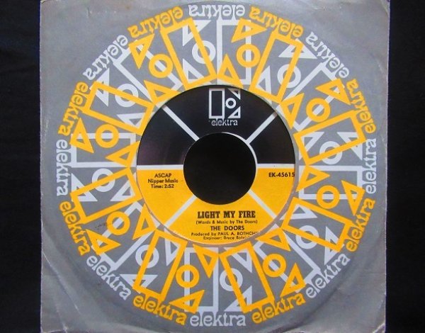 画像1: ドアーズUS原盤★DOORS-『ハートに火をつけて/Light My Fire』 (1)