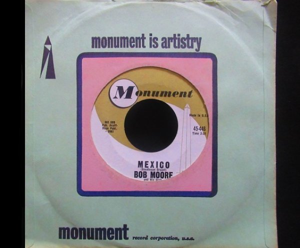 画像1: VENTURES元ネタ★BOB MOORE-『遥かなるメキシコ/MEXICO』 (1)