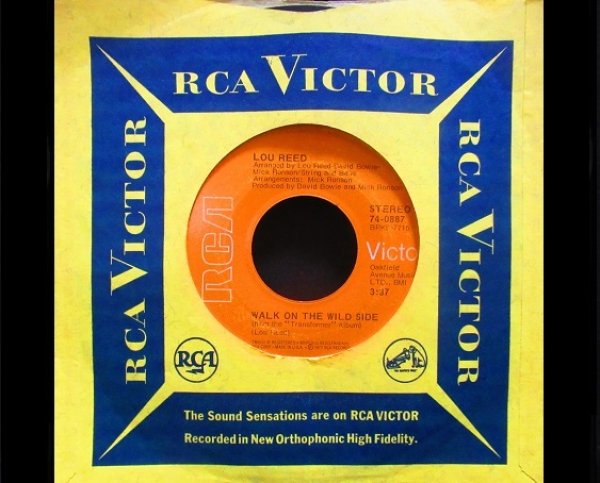 画像1: ルー・リード/US原盤★LOU REED-『ワイルド・サイドを歩け/WALK ON THE WILD SIDE』 (1)