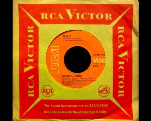 画像1: デヴィッド・ボウイCA原盤★DAVID BOWIE-『DIAMOND DOGS』 (1)