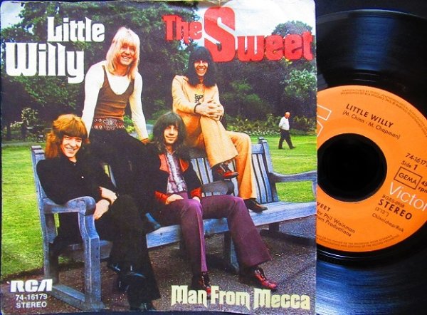 画像1: ザ・スウィート/ドイツ原盤★THE SWEET-『LITTLE WILLY』 (1)