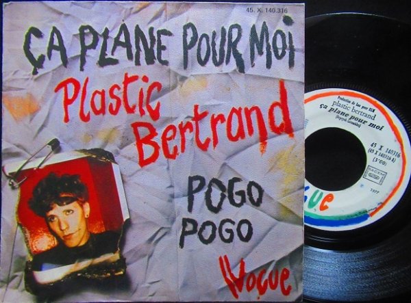 画像1: ロンドンナイト・ディスクガイド掲載/France原盤★PLASTIC BERTRAND-『CA PLANE POUR MOI』 (1)