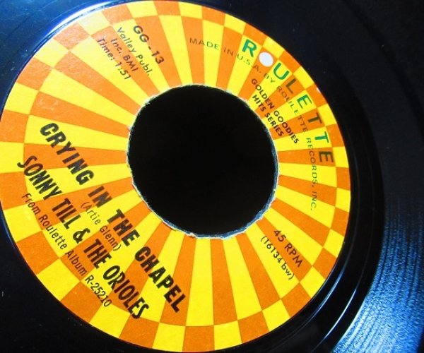 画像2: 山下達郎「Brutus Songbook」掲載★SONNY TILL & THE ORIOLES-『CRYING IN THE CHAPELS』 (2)