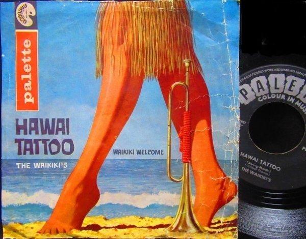 画像1: ワイキキズ/Germany原盤★THE WAIKIKI'S -『HAWAII TATTOO』 (1)
