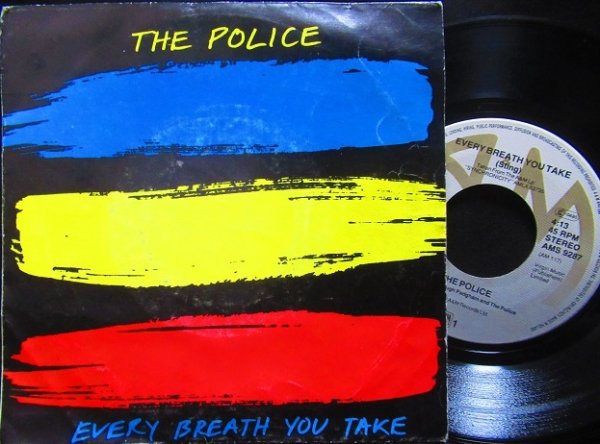画像1: ザ・ポリス/Europe原盤★THE POLICE-『見つめていたい/EVERY BREATH YOU TAKE』 (1)