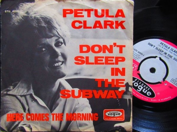 画像1: 希少デンマーク原盤/CafeApres-midi収録★PETULA CLARK-『DON'T SLEEP IN THE SUBWAY』 (1)