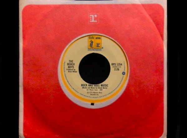 画像1: ビーチ・ボーイズUS原盤/Chuck Berryカバー★THE BEACH BOYS-ROCK AND ROLL MUSIC』 (1)