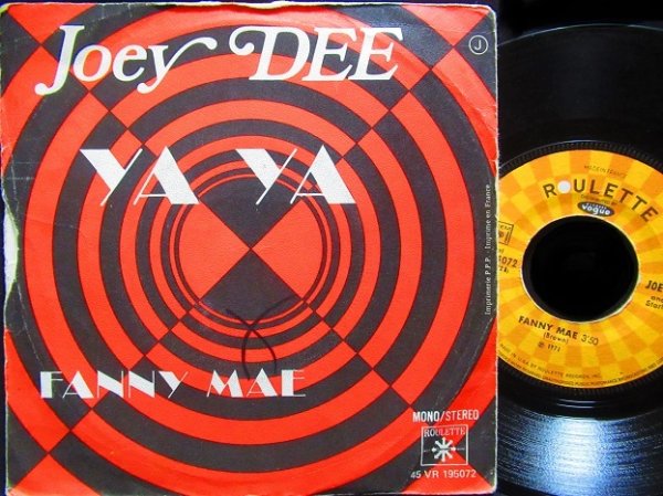 画像2: Lee Dorseyカバー/France原盤★JOEY DEE-『YA YA』 (2)