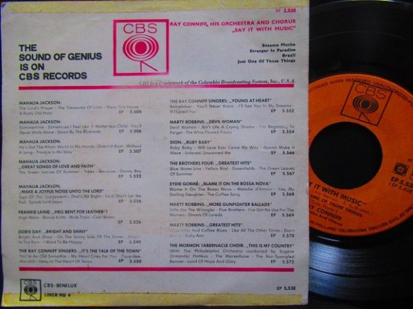 画像2: 『Brazil』人気カバー/EU原盤★RAY CONNIFF (2)