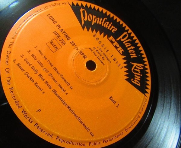 画像3: 60sツイストカバー集/EU原盤★『BOOGIE TWIST』 (3)