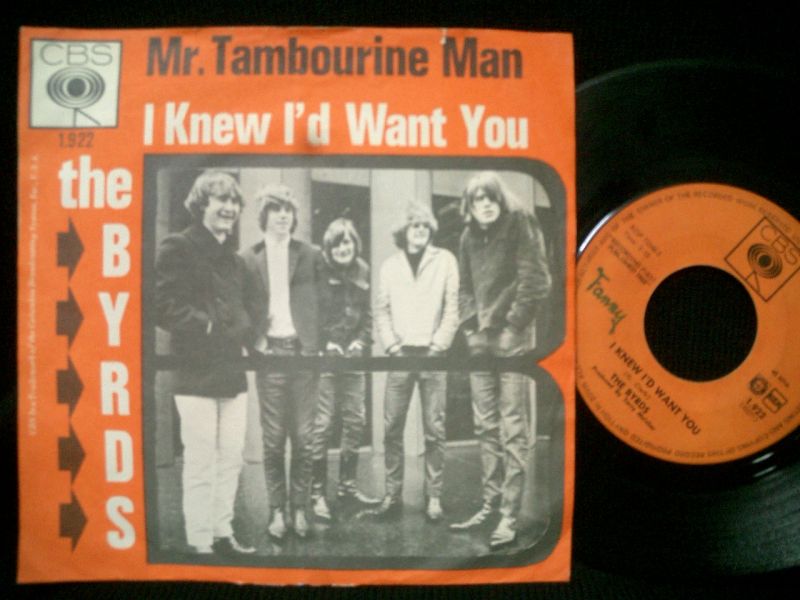 ザ・バーズ希少ジャケ/EU原盤★THE BYRDS-『MR. TAMBOURINE MAN』