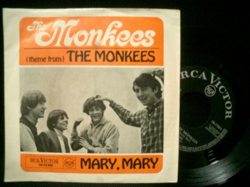 モンキーズ貴重ドイツ原盤☆THE MONKEES-『(THEME FROM)THE MONKEES