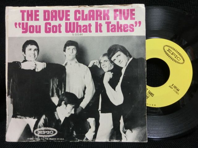 デイヴ・クラーク・ファイヴUSジャケ原盤/MARV JOHNSONカバー★DAVE CLARK FIVE-『青空の恋/YOU GOT WHAT IT  TAKES』