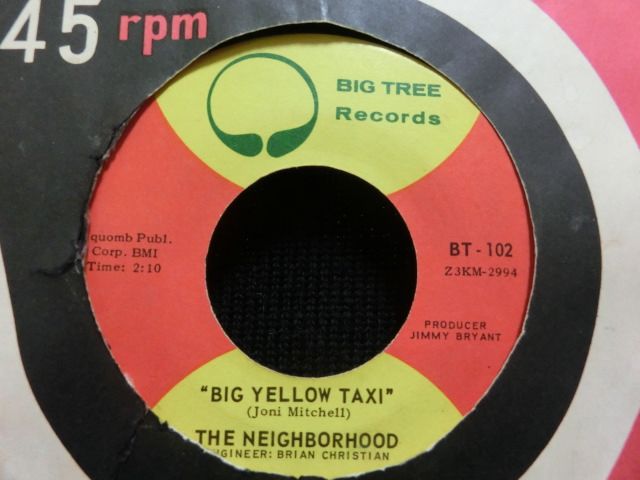 the トップ neighbourhood big yellow taxi レコード