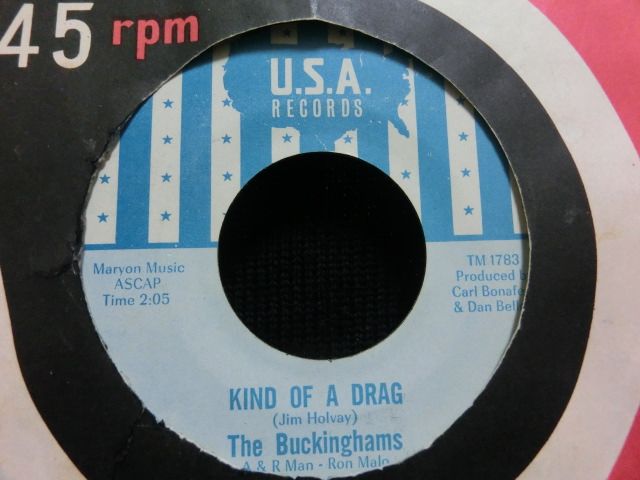 THE OUTSIDERS元ネタ☆THE BUCKINGHAMS-『KIND OF DRAG』 - MODERN RECORDS 3号店