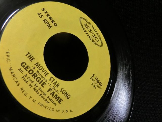 ジョージ フェイムus原盤 James Taylorカバー Georgie Fame Fire And Rain Modern Records 3号店