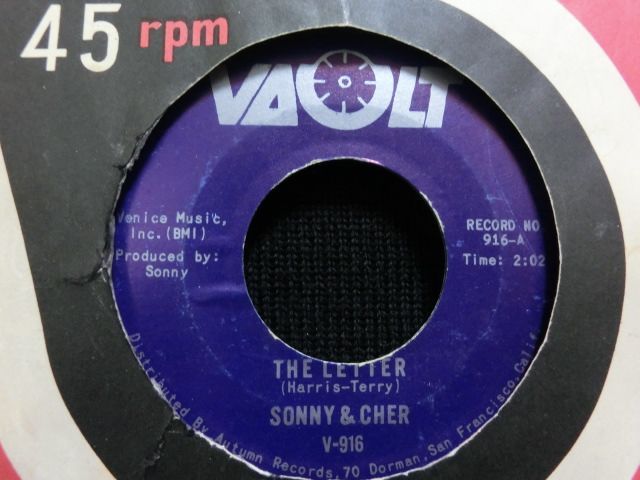 ソニー シェールdebut曲 １ｓｔプレス Sonny Cher The Letter Modern Records 3号店