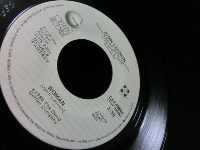 ジョン レノンus原盤 John Lennon ウーマン Woman Modern Records 3号店