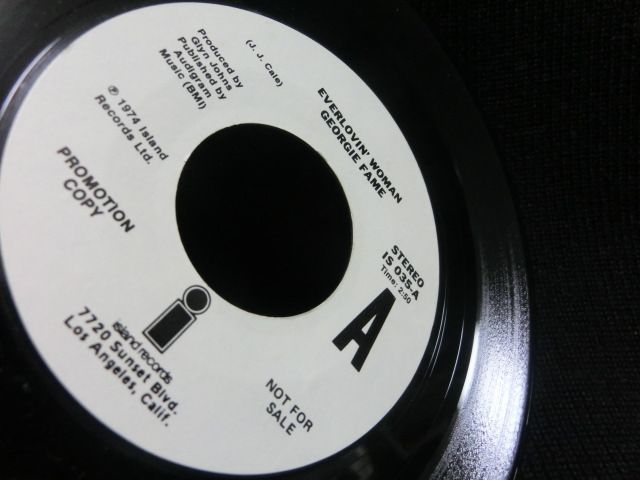 ジョージィ フェイムus原盤 J J Cale名曲カバー Georgie Fame Everlovin Woman Modern Records 3号店