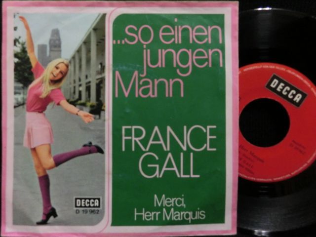 フランス・ギャル/GERMANY原盤☆FRANCE GALL-『Merci, Herr Marquis』 - MODERN RECORDS 3号店