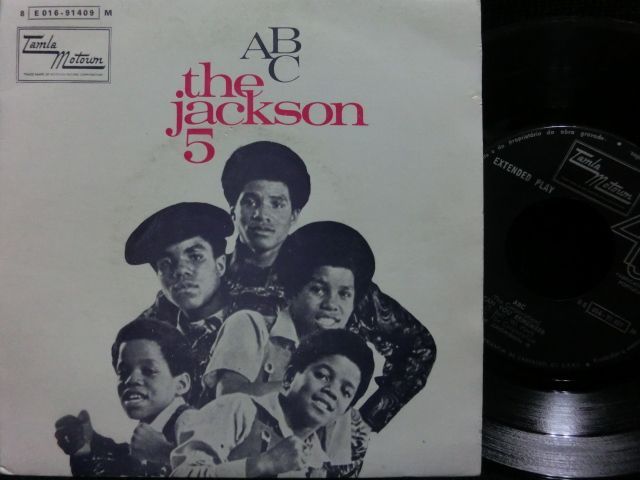 ジャクソン・ファイブ/希少ポルトガル原盤EP☆THE JACKSON 5-『ABC 