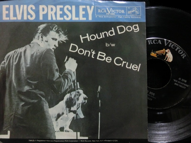 エルヴィス・プレスリーUSジャケ限定盤☆ELVIS PRESLEY-『HOUND DOG 
