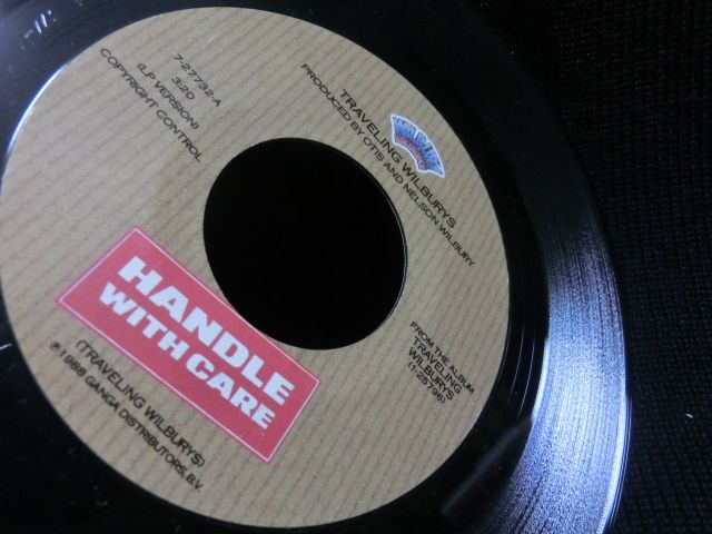 ボブ・ディラン参加/トラベリング・ウィルベリーズUS原盤☆TRAVELING WILBURYS-『HANDLE WITH CARE』 - MODERN  RECORDS 3号店