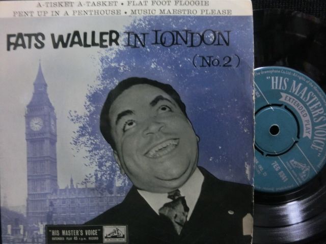 ファッツ・ウォーラーUK原盤★FATS WALLER-『IN LONDON』