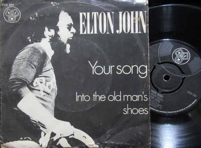 エルトン・ジョンEU原盤☆ELTON JOHN-『僕の歌は君の歌（YOUR SONG 
