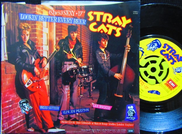 ストレイ・キャッツUS原盤☆STRAY CATS-『(SHE'S)SEXY + 17』 - MODERN