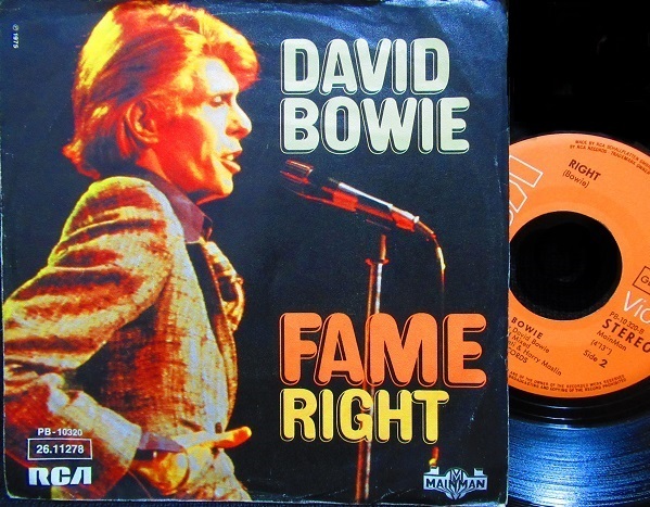 davidbowieデヴィッド・ボウイ DAVID BOWIE ／ FAME ピクチャー 