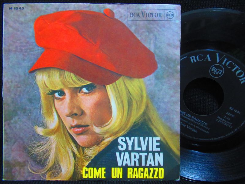 シルヴィ・バルタン/Italy原盤☆SYLVIE VARTAN-『Come Un Ragazzo』 - MODERN RECORDS 3号店
