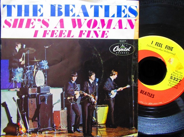 ビートルズUS原盤/MONO 1stプレス☆THE BEATLES-『I FEEL FINE ...