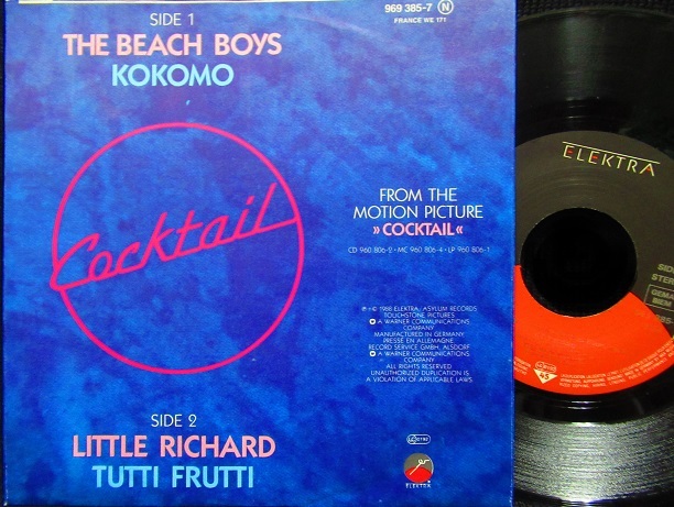 【Beach Boys/フランス原盤45】ビーチボーイズ/ブライアン・ウィルソン