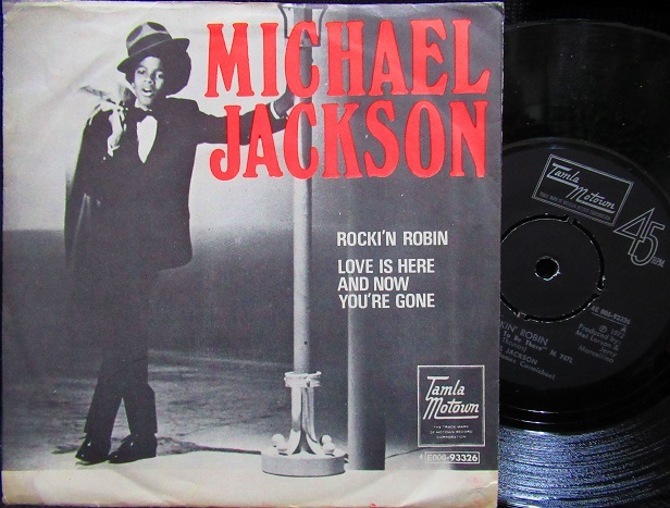 希少Sweden原盤☆Michael Jackson-『ROCKIN' ROBIN』 MODERN RECORDS 3号店