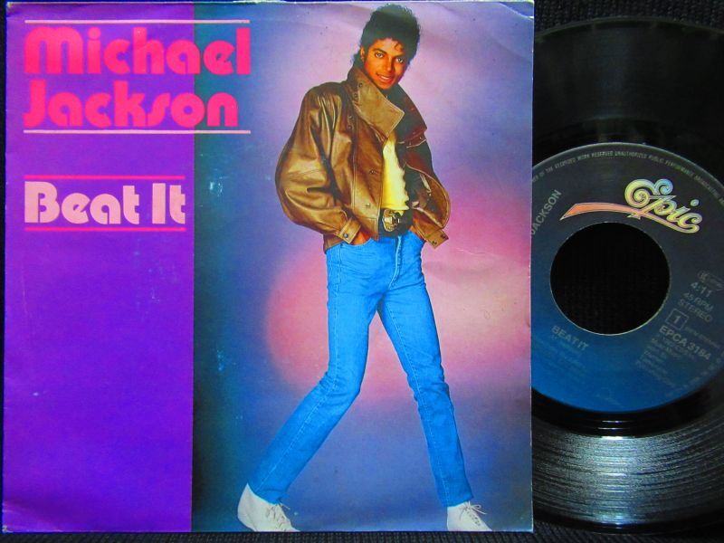 マイケル・ジャクソン/EU原盤☆MICHAEL JACKSON-『BEAT IT』 MODERN RECORDS 3号店