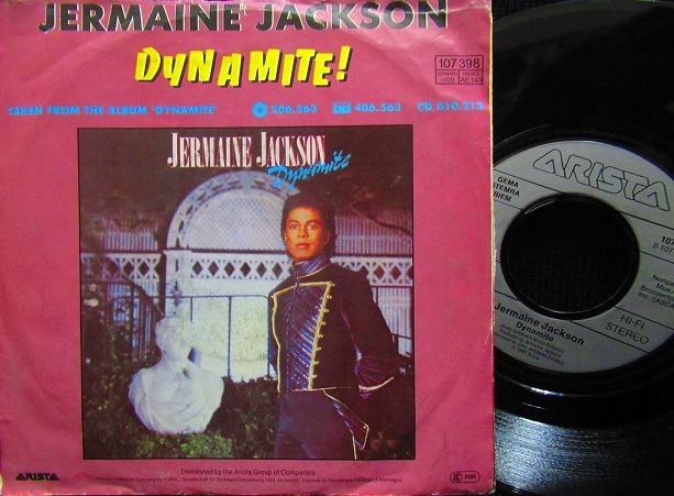 JERMAINE JACKSON ダイナマイト LPレコード