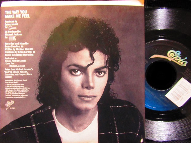 マイケル・ジャクソンUSジャケ原盤☆MICHAEL JACKSON-『THE WAY YOU MAKE ME FEEL』 - MODERN  RECORDS 3号店