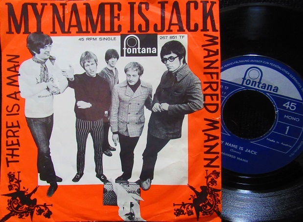 マンフレッド・マン/France原盤☆MANFRED MANN-『MY NAME IS JACK