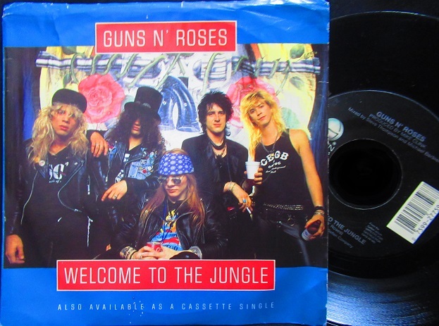 ガンズ・アンド・ローゼズ/US原盤☆GUNS N' ROSES-『WELCOME TO THE JUNGLE』 - MODERN RECORDS 3号店